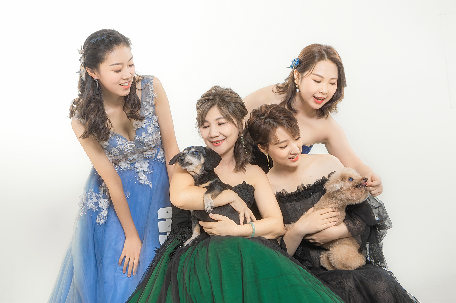 高雄寵物全家福攝影